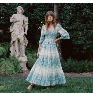 Christy Dawn Basil Dress, Small Petite